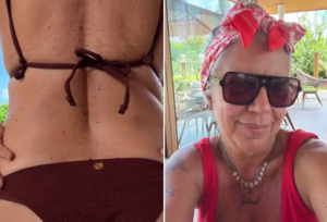 Astrid Fontenelle celebra a autoaceitação aos 64 anos e se liberta dos padrões de beleza