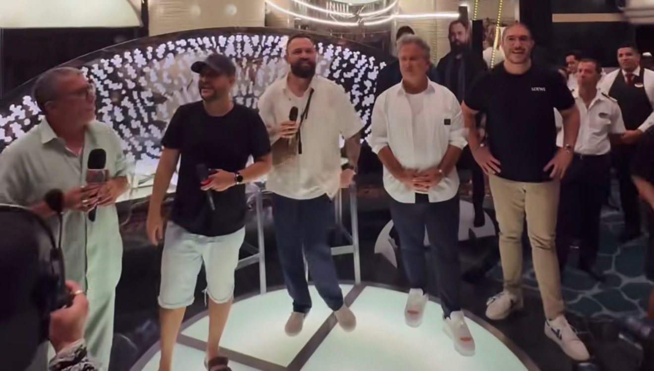 Desanexadas 1023 Jorge & Mateus levam fãs ao delírio na estreia do navio de 20 anos de carreira
