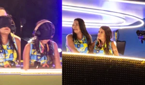 Escapadinha de Chai e Gabi no BBB 26 vira alvo de críticas após passagem relâmpago na Sapucaí