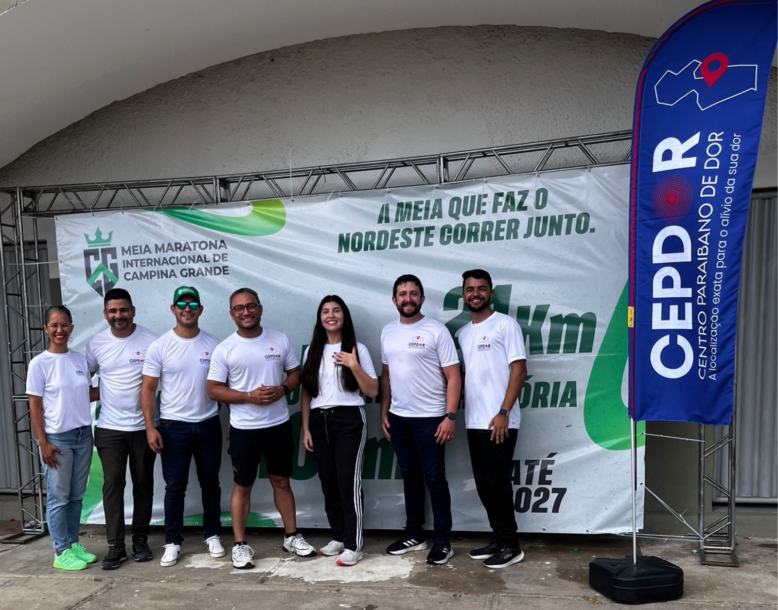 CEPDOR marca presença na Meia Maratona Internacional de Campina Grande