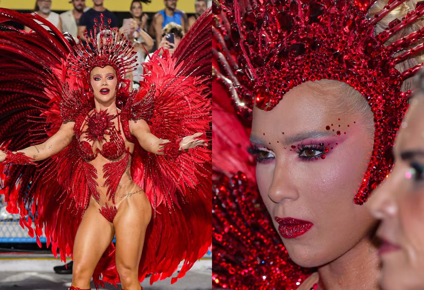 Fantasia de Virginia Fonseca na Grande Rio vira assunto após desfile e estilista revela bastidores