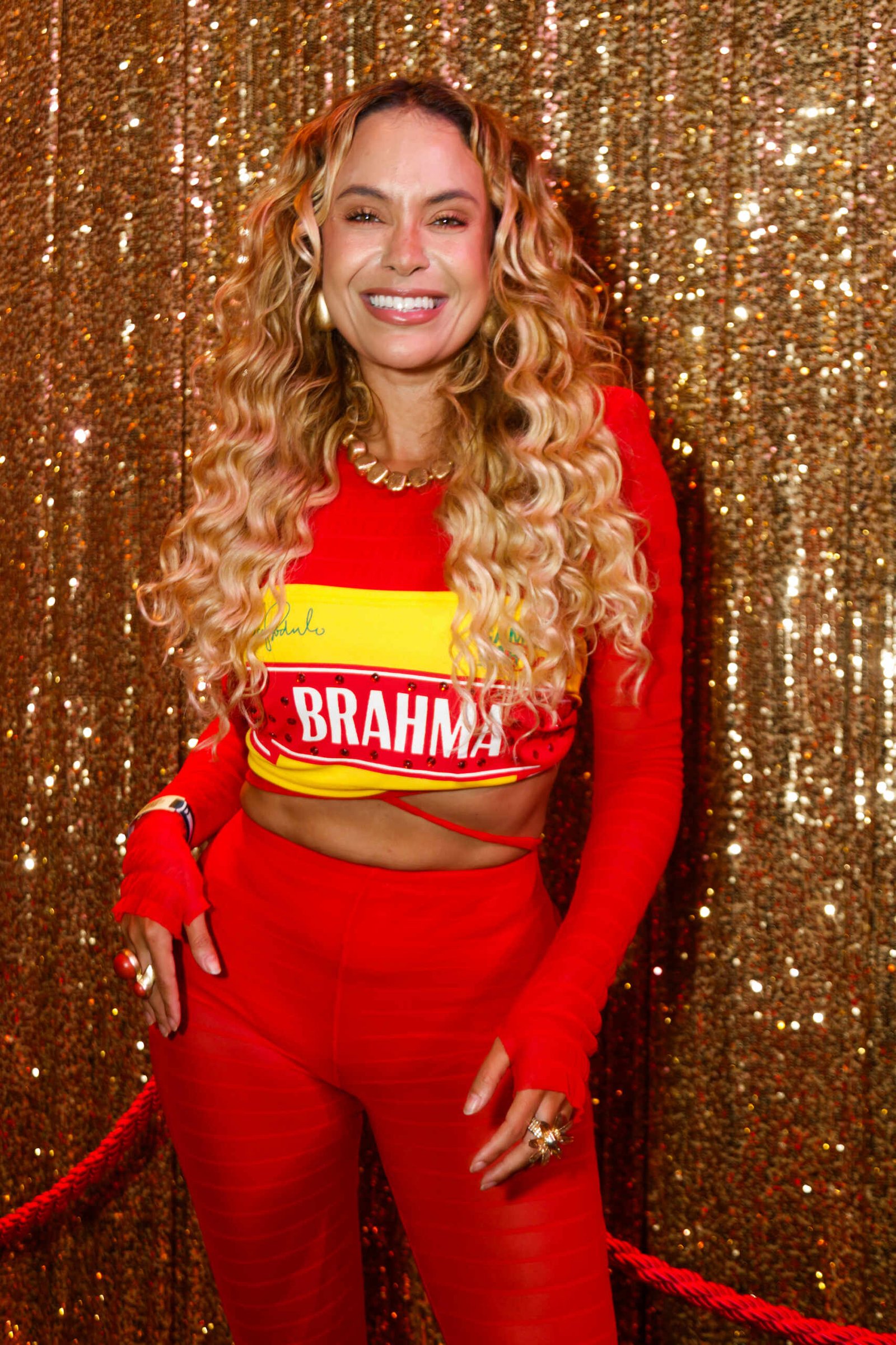 Famosos prestigiam Desfile das Campeãs no Camarote Brahma em São Paulo 32 Famosos prestigiam Desfile das Campeãs no Camarote Brahma em São Paulo