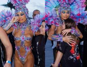 Sabrina Sato chora ao perder desfile da Gaviões da Fiel: ‘Não acredito que não cheguei’