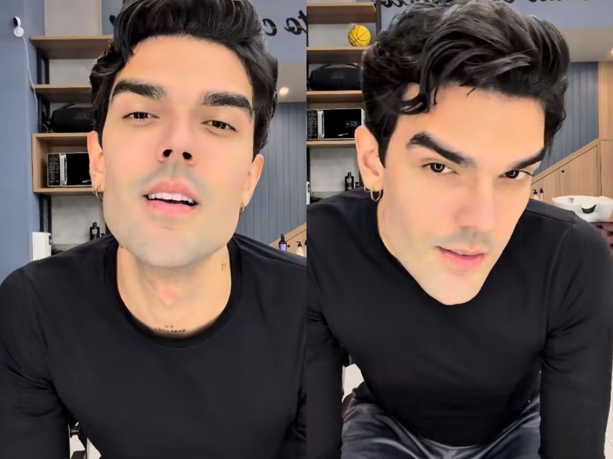 Luan Pereira surpreende ao tirar barba e reação da mãe viraliza Luan Pereira surpreende ao tirar barba e reação da mãe viraliza