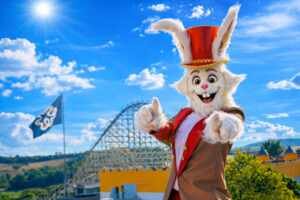 Páscoa no Hopi Hari: caça aos ovos premiados e experiência imersiva para toda a família em abril