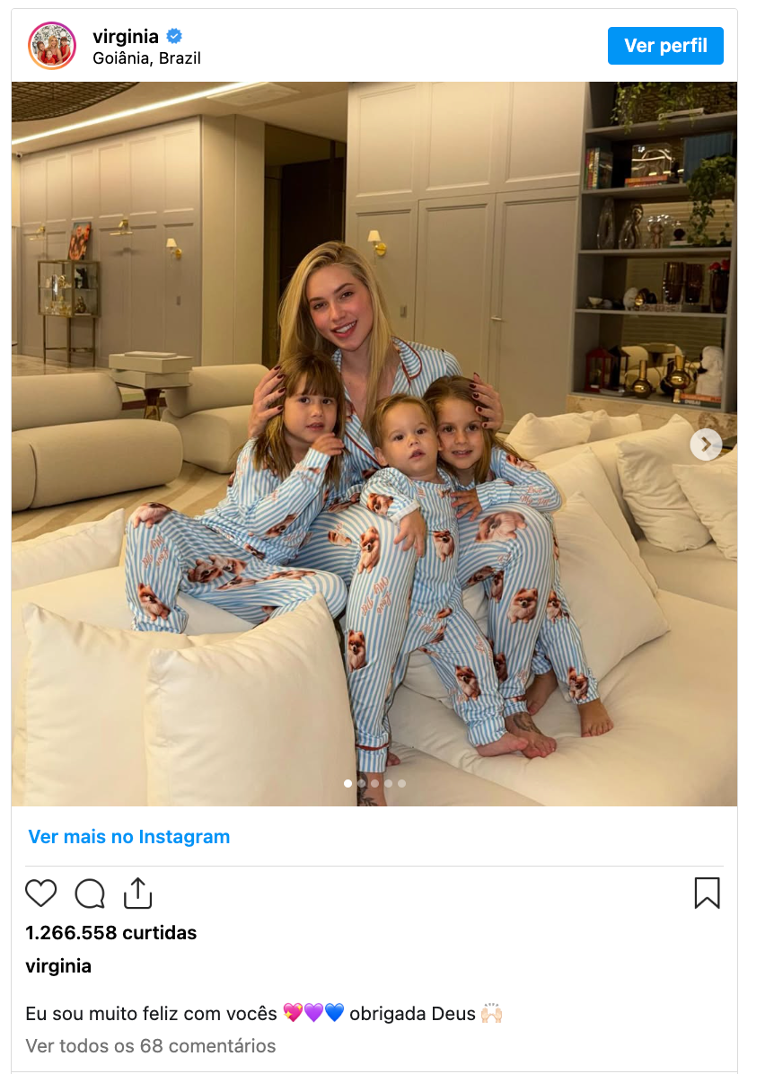 Virginia Fonseca mostra momento em família e revela noite difícil com os filhos 26 Captura de Tela 2026 03 10 as 00.18.58