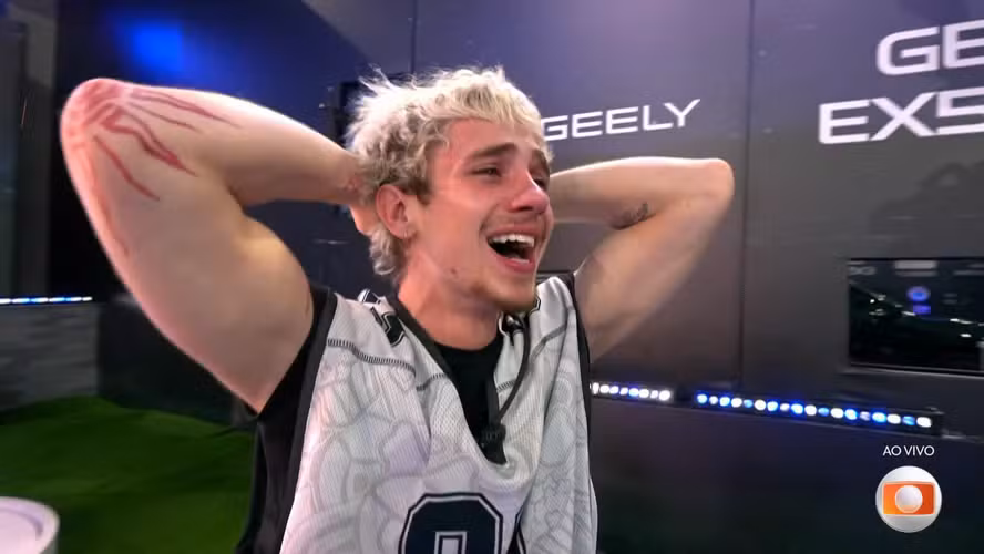 Juliano Floss se torna finalista do 'BBB 26' após ganhar prova Juliano Floss se torna finalista do 'BBB 26' após ganhar prova