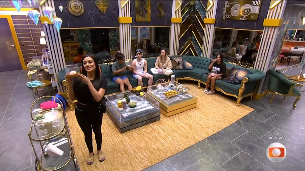 Jordana escolhe Sonho do Poder e vai emparedar um participante