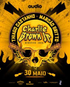 Últimos ingressos na capital para Thiago Castanho & Marcão Britto Charlie Brown Jr. Acústico
