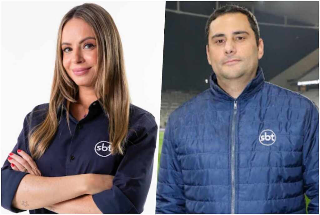 SBT Sports ao vivo: acompanhe o sorteio das oitavas da Libertadores e Sul-Americana em tempo real! 23 Renata Saporito e André Galvão - Crédito das Fotos: Rogério Pallatta / SBT