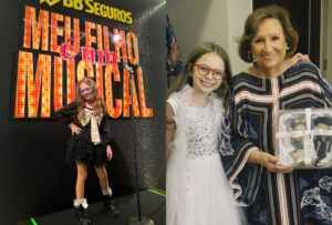 Atriz mirim Ivana Tkotz interpreta irmã de Paulo Gustavo na infância em “Meu Filho É Um Musical”