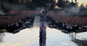 EME DJ abre show de Calema para 25 mil pessoas no Estádio Municipal de Braga, em Portugal