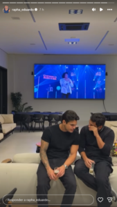 Lucas Guimarães surge novamente com empresário apontado como affair