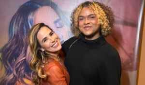 Ex-participante do “Estrela da Casa”, Gael prestigia première de Wanessa a convite da cantora
