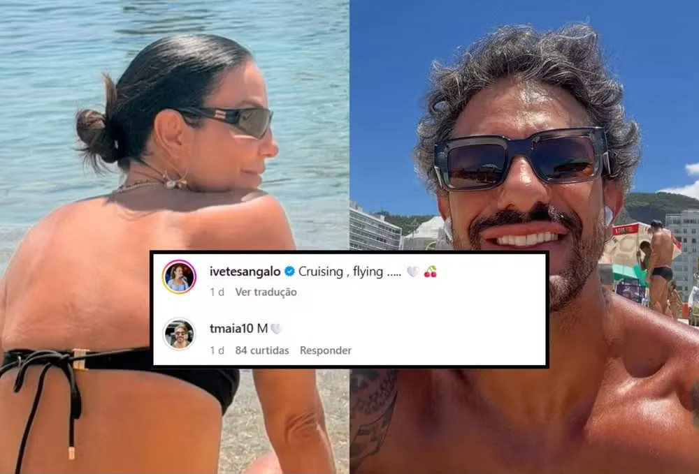 Ivete Sangalo ganha declaração carinhosa do namorado em foto de biquíni durante viagem pela Europa 8 Ivete Sangalo recebe declaracao discreta do namorado em foto de