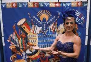 Madrinha do Arranco, Tatiana Breia celebra inclusão nas escolas de samba durante evento