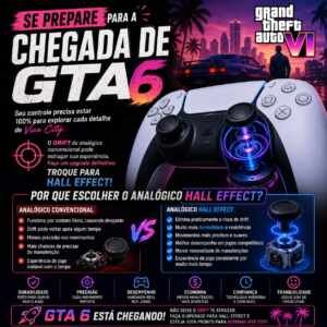 Game Fix, de Jundiaí, aposta em tecnologia Hall Effect para combater o drift no DualSense