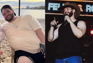 Felipe, da dupla com Rodrigo, revela perda de mais de 65kg e conta o que motivou sua transformação