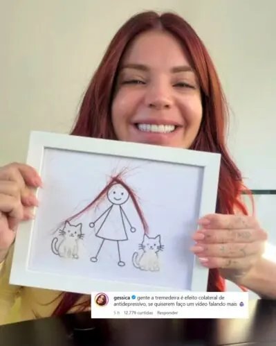 GKay explica forte tremedeira em vídeo e revela efeito colateral de medicamentos 8 Gkay explica tremedeira nas mãos após detalhe chamar atenção dos seguidores; assista