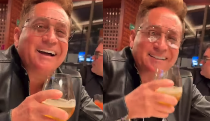 Leonardo encerra 30 dias sem álcool e comemora com cerveja