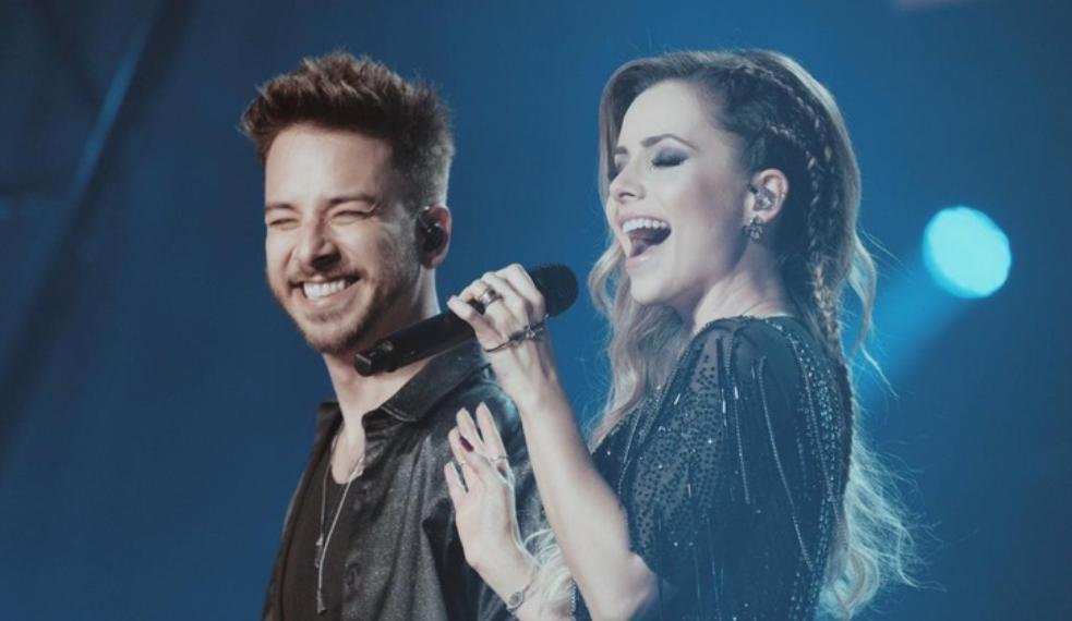 Sandy e Junior fizeram show inedito para especial da Globo Divulgacao Globo
