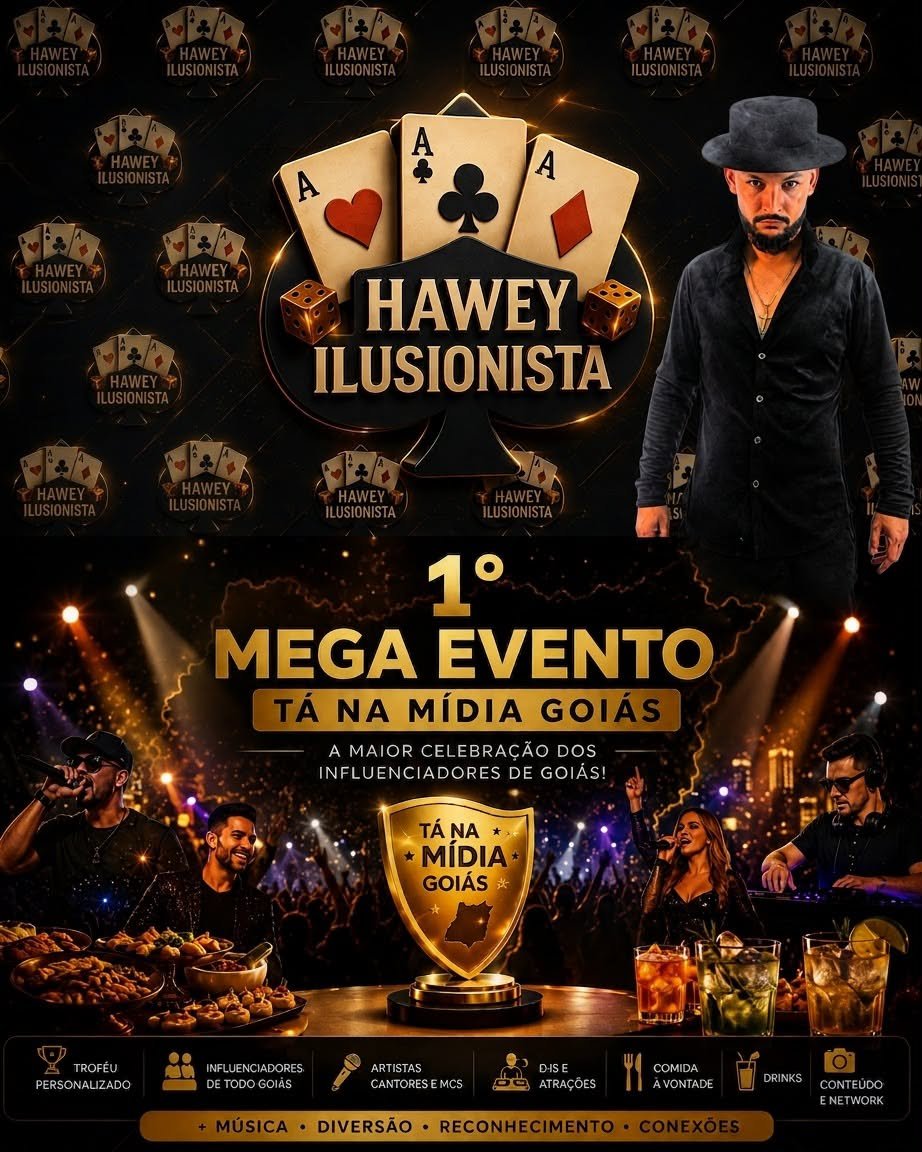 ilusionista Hawey amplia presença no entretenimento e transita entre grandes eventos, artistas e influenciadores 8 WhatsApp Image 2026 09 19 at 13.17.07