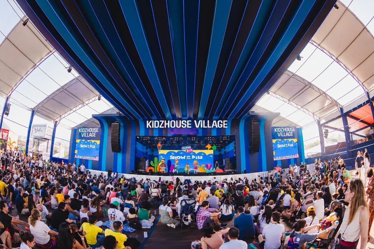 Kidzhouse transforma a Roda Rico no Parque Villa-Lobos em um grande espaço de diversão no Dia das Crianças