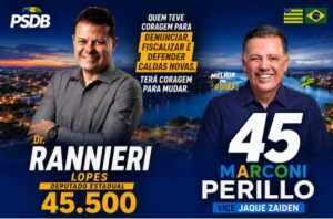 Eleições 2026: Dr. Rannieri Lopes e Marconi Perillo unem forças por Caldas Novas